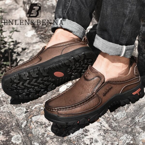 Genuine Leather Casual Shoes for Men - Image 4