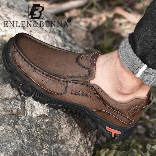 Genuine Leather Casual Shoes for Men - Image 5