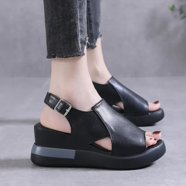 Women's Platform Wedge Sandals New Summer High-heeled Shoes